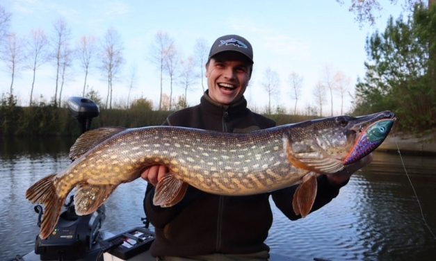 Kunstaas estafette – Top 3 kunstaas voor snoek van Mathieu Bouckaert