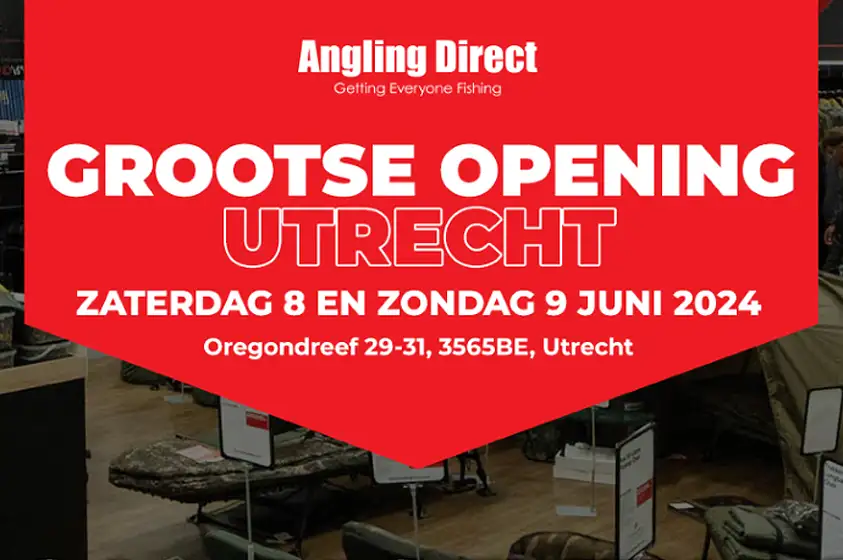 Grootse Opening van Angling Direct Utrecht !