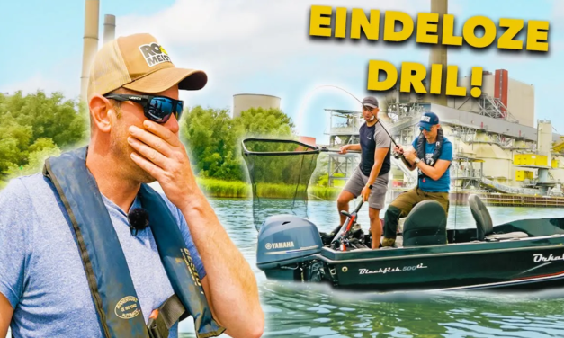 ***VIDEO*** Een ONVERGETELIJKE DAG voor ernstig zieke vissers en een DRIL van 5 UUR
