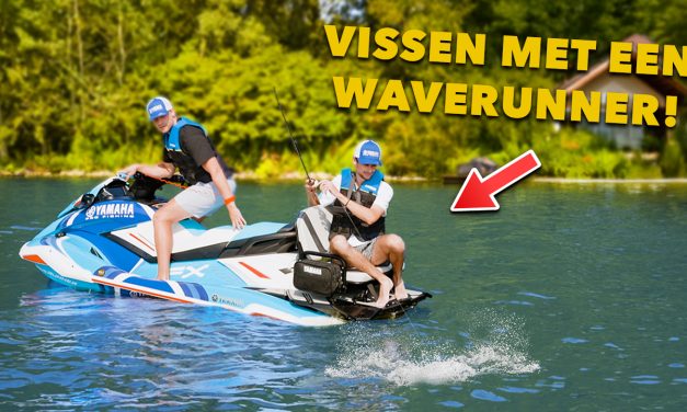 ***VIDEO*** PRIMEUR: VISMEESTER vist voor het EERST met WAVERUNNER!