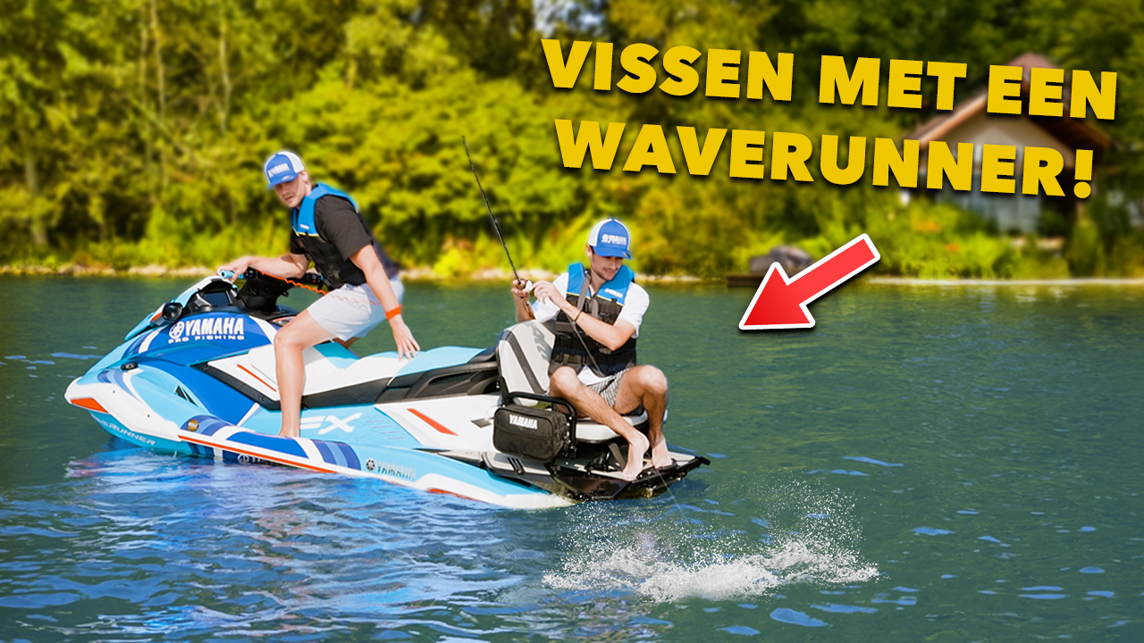 ***VIDEO*** PRIMEUR: VISMEESTER vist voor het EERST met WAVERUNNER!