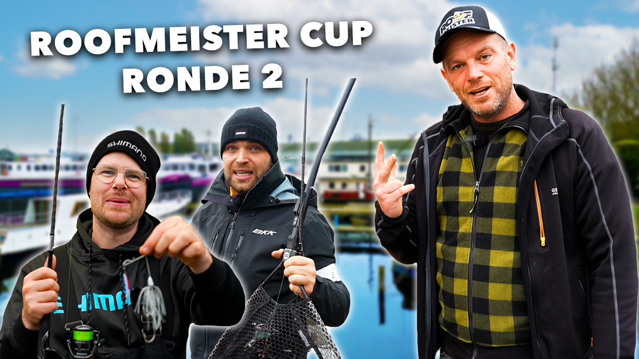 ***VIDEO*** Wie VANGT eerste ROOFVIS op ZELFGEMAAKT KUNSTAAS in RONDE 2?!