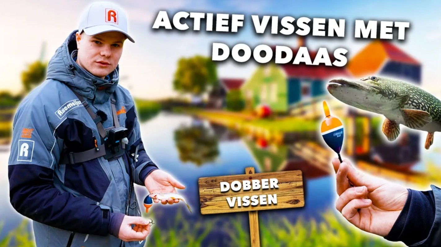 ***VIDEO*** ZO vis je ACTIEF met DOOD AAS en DOBBERS in een WOONWIJK!