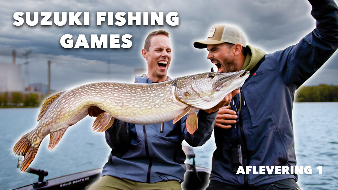 ***VIDEO*** BIZARRE METERSNOEK op EXTREEM KUNSTAAS! – Aflevering 1 Suzuki Fishing Games