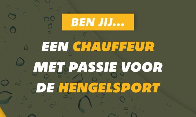 Is dit jouw DROOMBAAN in de hengelsport?