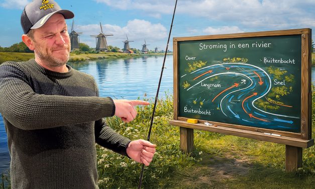 ***VIDEO*** ZO VANG JIJ SNOEKBAARZEN VANAF DE KANT OP DE RIVIER!