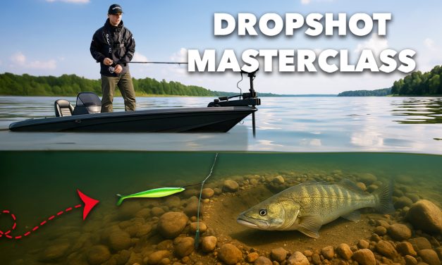 ***VIDEO*** ZO VANG JIJ MEER SNOEKBAARS MET DE DROPSHOT!