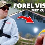***VIDEO*** Deze vis hadden wij nooit verwacht op een forellenvijver!