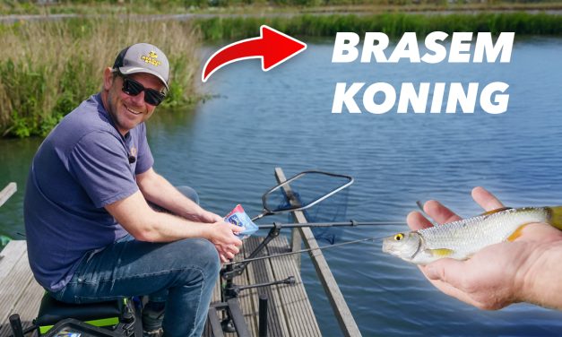 ***VIDEO*** SJOERD VIST VOOR 1 KEER OP BRASEM! MAAR VANGT HIJ HEM OOK?