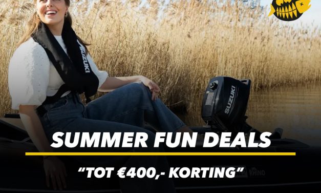 Profiteer tot wel 400€ korting op je Suzuki buitenboordmotor!