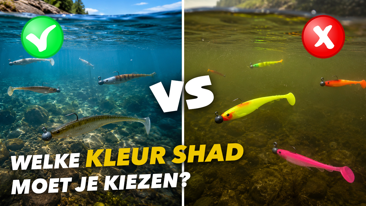 ***VIDEO*** Wij hadden NIET VERWACHT dat DEZE KLEUR meer SNOEKBAARS VANGT!