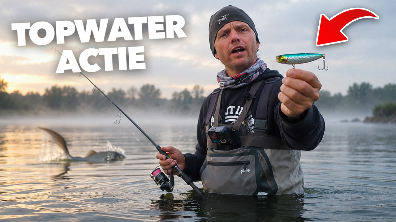 ***VIDEO*** Roofblei en baars op topwaters – Zo doe je dat!